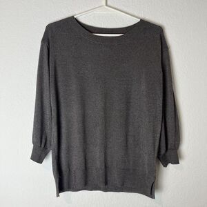 Banana Republic Heritage Collection Knit Women's Gray Crewneck Sweater. Size S​